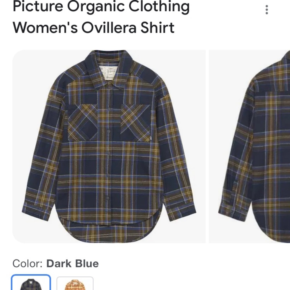 Picture size medium flannel